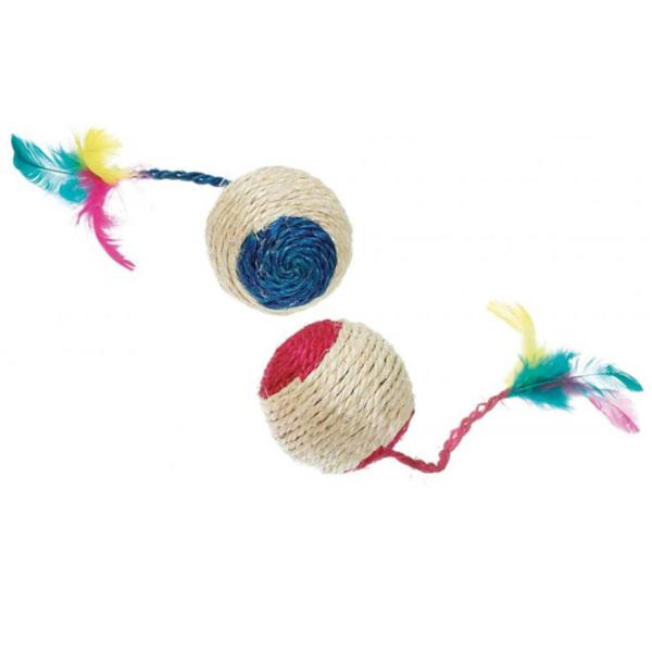 Мяч для кошек Flamingo Rattle  photo 1 Мяч для кошек Flamingo Rattle  photo 1