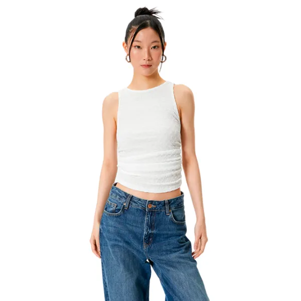 Майка для женщин Koton 4SAL30002IK M/ Белый photo 1 Майка для женщин Koton 4SAL30002IK M/ Белый photo 1