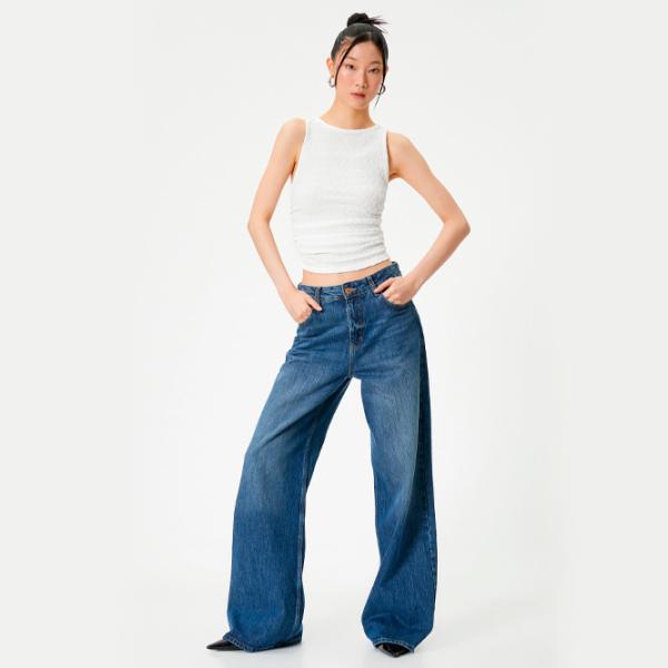 Майка для женщин Koton 4SAL30002IK M/ Белый photo 5 Майка для женщин Koton 4SAL30002IK M/ Белый photo 5