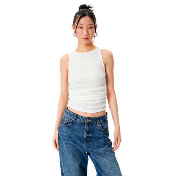 Майка для женщин Koton 4SAL30002IK XS/ Белый photo 1 Майка для женщин Koton 4SAL30002IK XS/ Белый photo 1