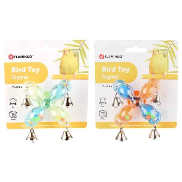 Игрушка для птиц Flamingo Sigma Mill Bells  photo 1