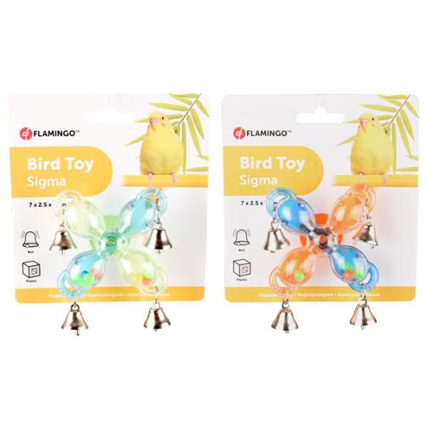 Игрушка для птиц Flamingo Sigma Mill Bells  photo 1