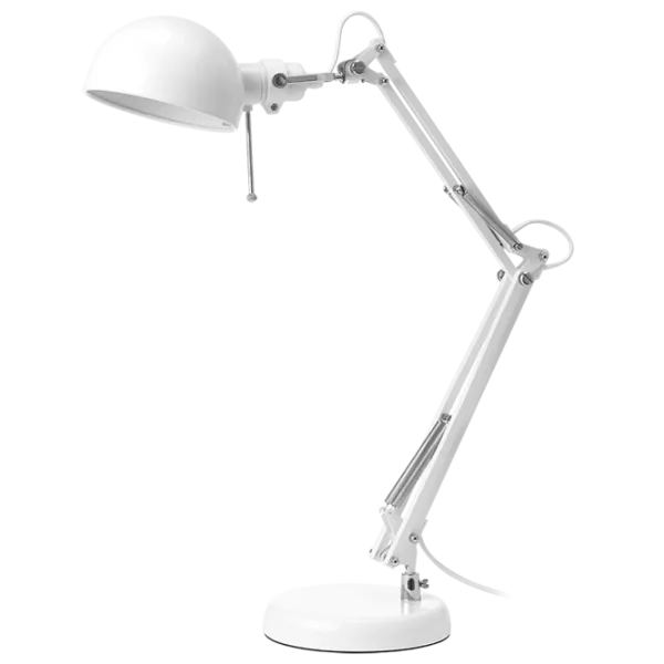 Нaстольная лампа Ikea Forsa Белый photo 1 Нaстольная лампа Ikea Forsa Белый photo 1