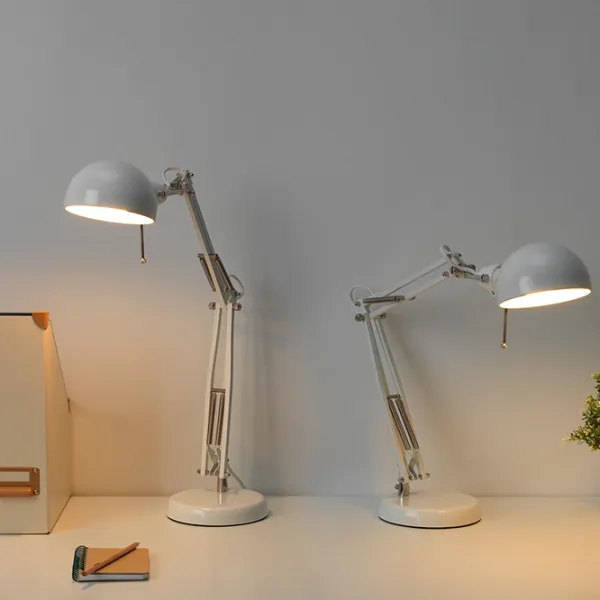 Нaстольная лампа Ikea Forsa Белый photo 4 Нaстольная лампа Ikea Forsa Белый photo 4