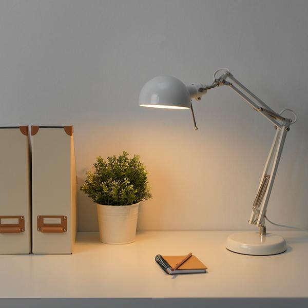 Нaстольная лампа Ikea Forsa Белый photo 5 Нaстольная лампа Ikea Forsa Белый photo 5