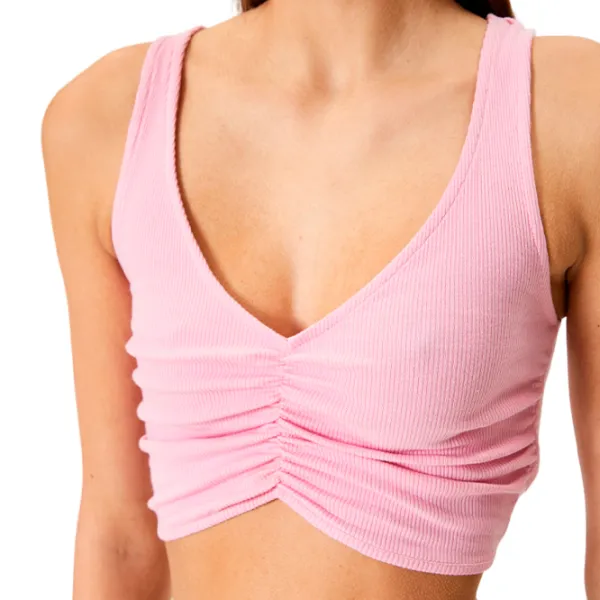 Maiou pentru femei Koton 4SAL30073IK M/ Pink photo 4 Maiou pentru femei Koton 4SAL30073IK M/ Pink photo 4