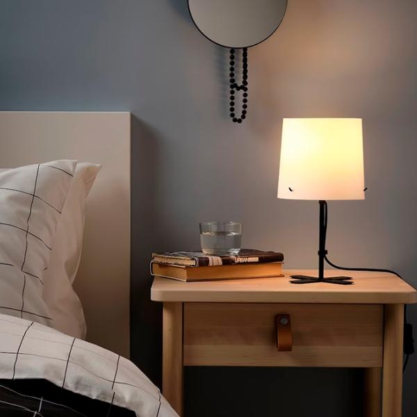Нaстольная лампа Ikea Barlast Черный photo 4