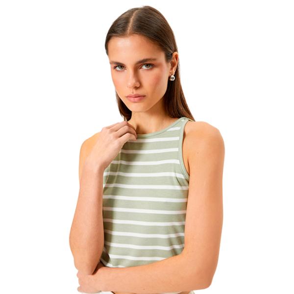 Maiou pentru femei Koton 4SAL30064IK L/ Khaki photo 3