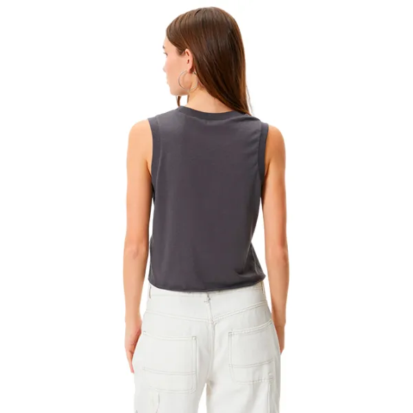 Майка для женщин Koton 4SAL30005IK S/ Серый photo 2 Майка для женщин Koton 4SAL30005IK S/ Серый photo 2