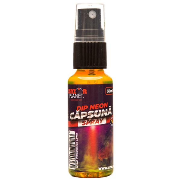 Atractant Senzor Planet DIP NEON SPRAY Strawberry photo 1