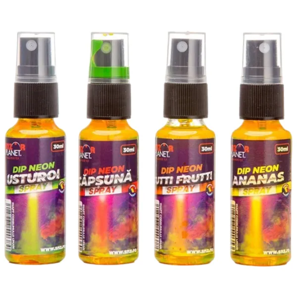 Atractant Senzor Planet DIP NEON SPRAY Garlic photo 2
