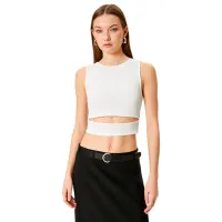 Майка для женщин Koton 4SAL30107IK S/ Белый