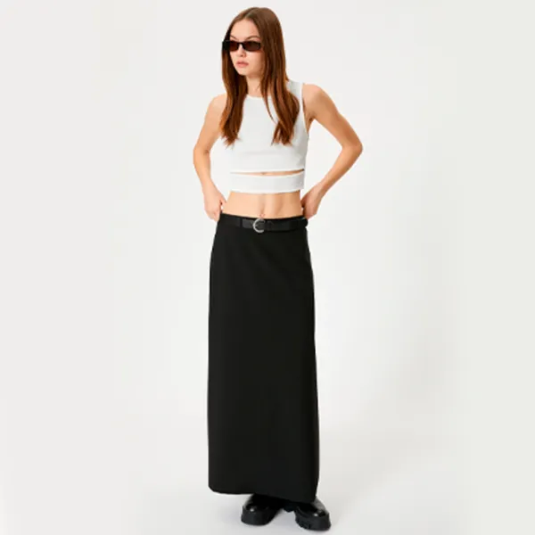 Maiou pentru femei Koton 4SAL30107IK S/ White photo 5 Maiou pentru femei Koton 4SAL30107IK S/ White photo 5