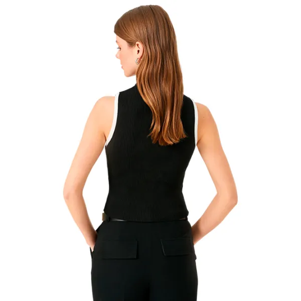 Maiou pentru femei Koton 4SAK30043HT XL/ Black photo 2 Maiou pentru femei Koton 4SAK30043HT XL/ Black photo 2