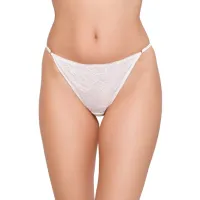 Chiloți pentru femei Fantasy 1183 2XL/ Ivory/ String