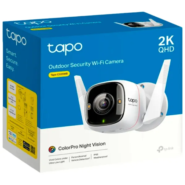 Cameră de supraveghere TP-Link TAPO C325WB Fără fir/ White photo 6