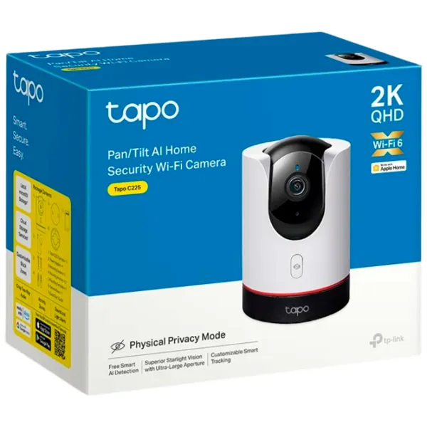 Cameră de supraveghere TP-Link TAPO C225 Fără fir/ White photo 2 Cameră de supraveghere TP-Link TAPO C225 Fără fir/ White photo 2