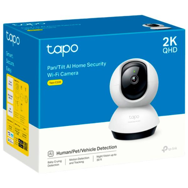 Cameră de supraveghere TP-Link TAPO C220 Fără fir/ White photo 3 Cameră de supraveghere TP-Link TAPO C220 Fără fir/ White photo 3