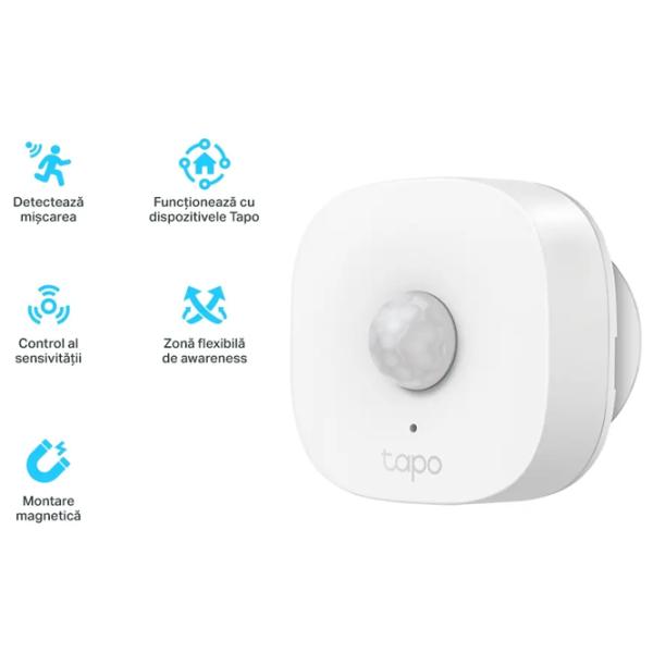 Senzor de mișcare TP-Link Tapo T100 White photo 2