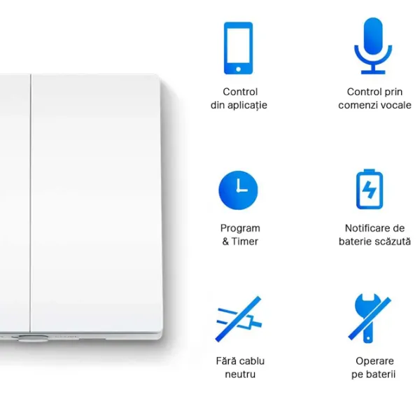 Умный переключатель TP-Link Tapo S220 Белый photo 2