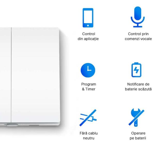 Умный переключатель TP-Link Tapo S220 Белый photo 2