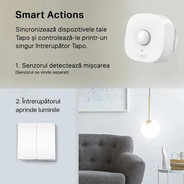 Умный переключатель TP-Link Tapo S220 Белый photo 4