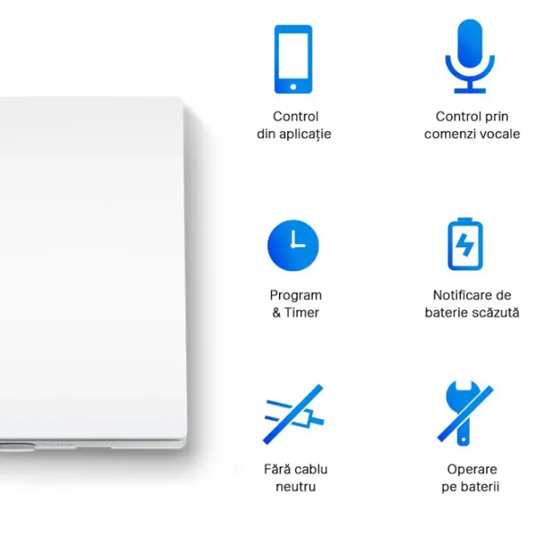 Умный переключатель TP-Link Tapo S210 Белый photo 2