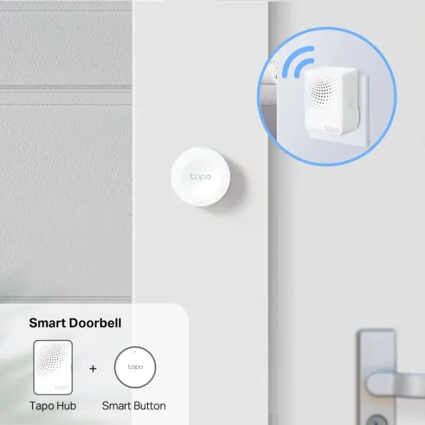 Buton de urgență TP-Link Tapo S200B White photo 4