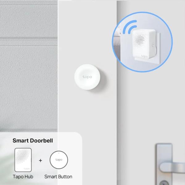 Buton de urgență TP-Link Tapo S200B White photo 4