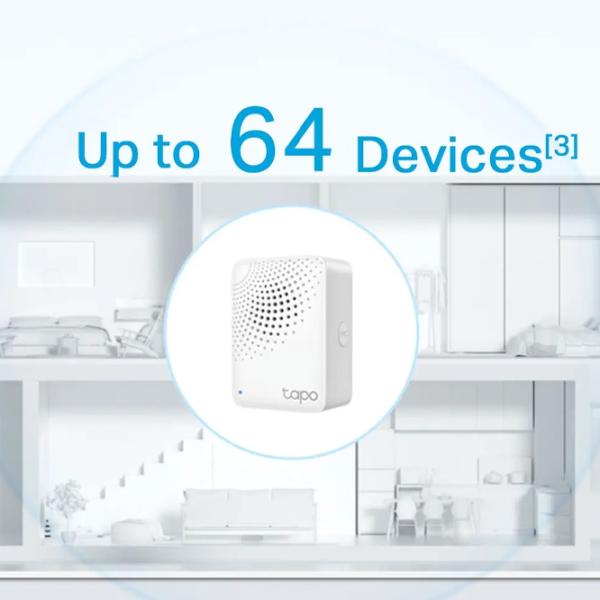 Интеллектуальный центр TP-Link Tapo H100 Белый photo 5
