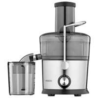 Соковыжималка Ardesto JEG-800 Центробежная / 1100 Вт / Черный Серебряный