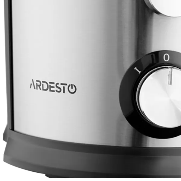 Storcator de fructe Ardesto JEG-800 Centrifugă / 1100 W / Black Silver photo 6