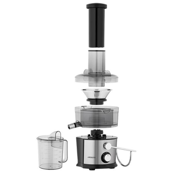 Storcator de fructe Ardesto JEG-800 Centrifugă / 1100 W / Black Silver photo 11