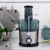 Storcator de fructe Ardesto JEG-800 Centrifugă / 1100 W / Black Silver photo 12