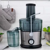 Storcator de fructe Ardesto JEG-800 Centrifugă / 1100 W / Black Silver photo 13