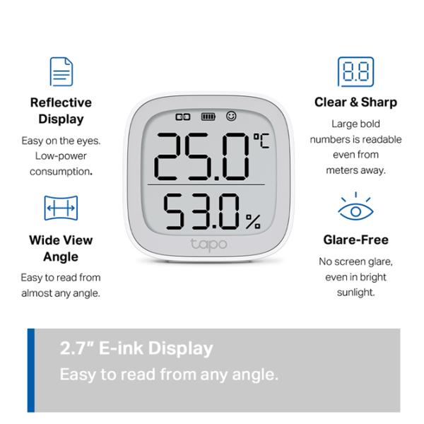 Stație meteorologică TP-Link Tapo T315 White photo 3