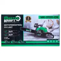 Цепная пила Kraft MK3700CS бензиновая/ Зелёный photo 8