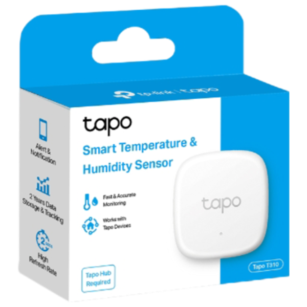 Senzor de Temperatură si Umiditate TP-Link Tapo T310 White photo 2