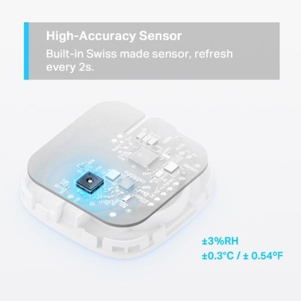 Senzor de Temperatură si Umiditate TP-Link Tapo T310 White photo 3