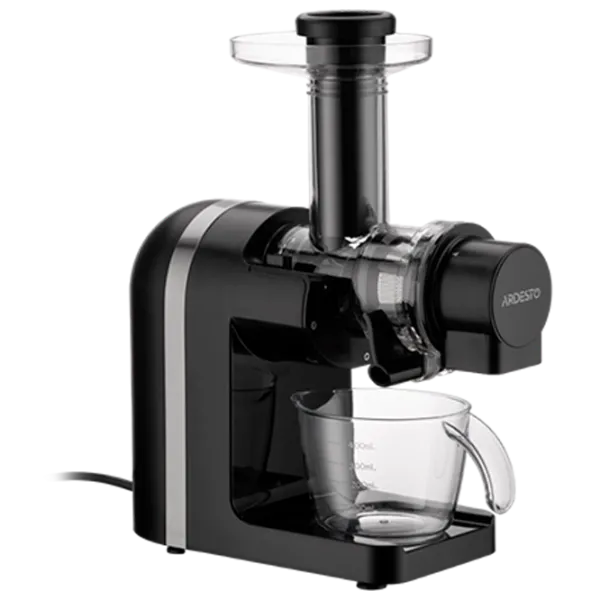 Storcator de fructe Ardesto JEG-1500S Cu melc / 200 W / Silver Black photo 1