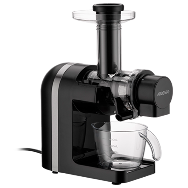 Storcator de fructe Ardesto JEG-1500S Cu melc / 200 W / Silver Black photo 1