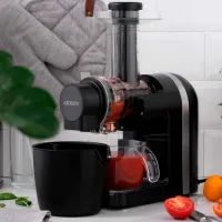 Storcator de fructe Ardesto JEG-1500S Cu melc / 200 W / Silver Black photo 11