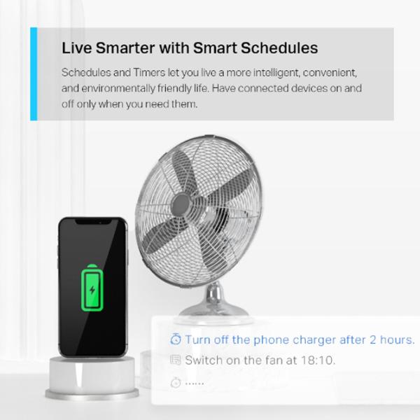 Smart priza TP-Link Tapo P115 Белый photo 6