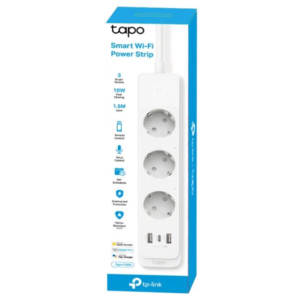 Smart priza TP-Link Tapo P300 Белый photo 3