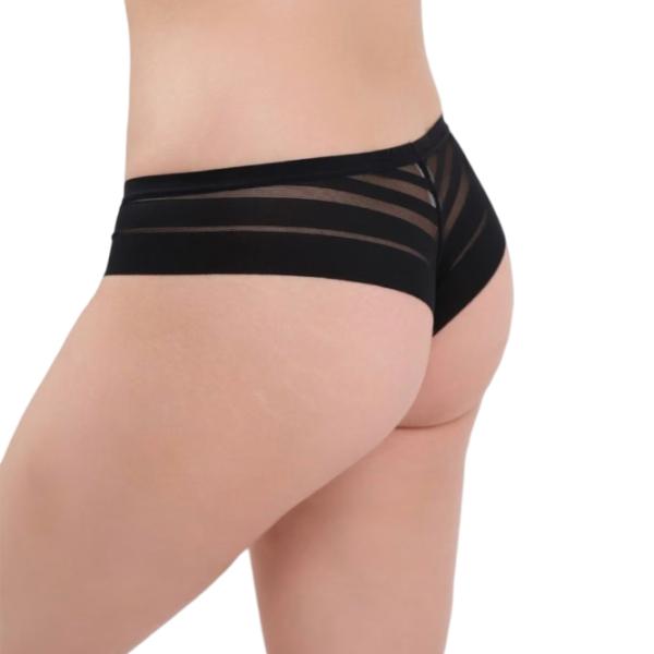 Chiloți pentru femei Milavitsa 265390 110/ Black/ Tanga photo 4