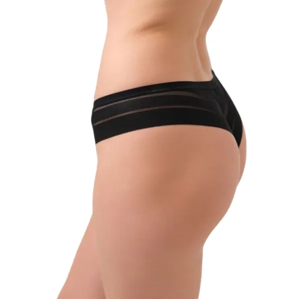 Chiloți pentru femei Milavitsa 265390 110/ Black/ Tanga photo 5