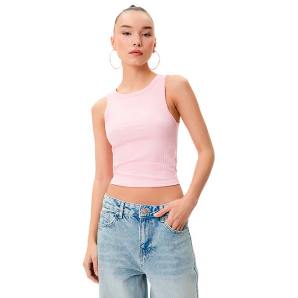 Майка для женщин Koton 4SAL30089IK M/ Розовый photo 3 Майка для женщин Koton 4SAL30089IK M/ Розовый photo 3