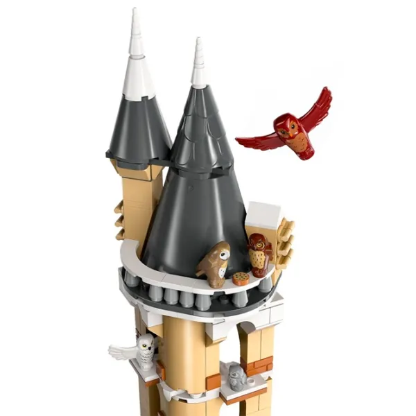 Constructor LEGO Hogwarts Castle Owlery Scenă din film/ Multicolor photo 6