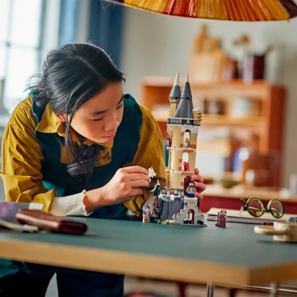 Constructor LEGO Hogwarts Castle Owlery Scenă din film/ Multicolor photo 8