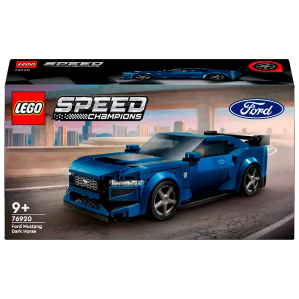Constructor LEGO Ford Mustang Dark Horse Sports Mașină/ Blue photo 1